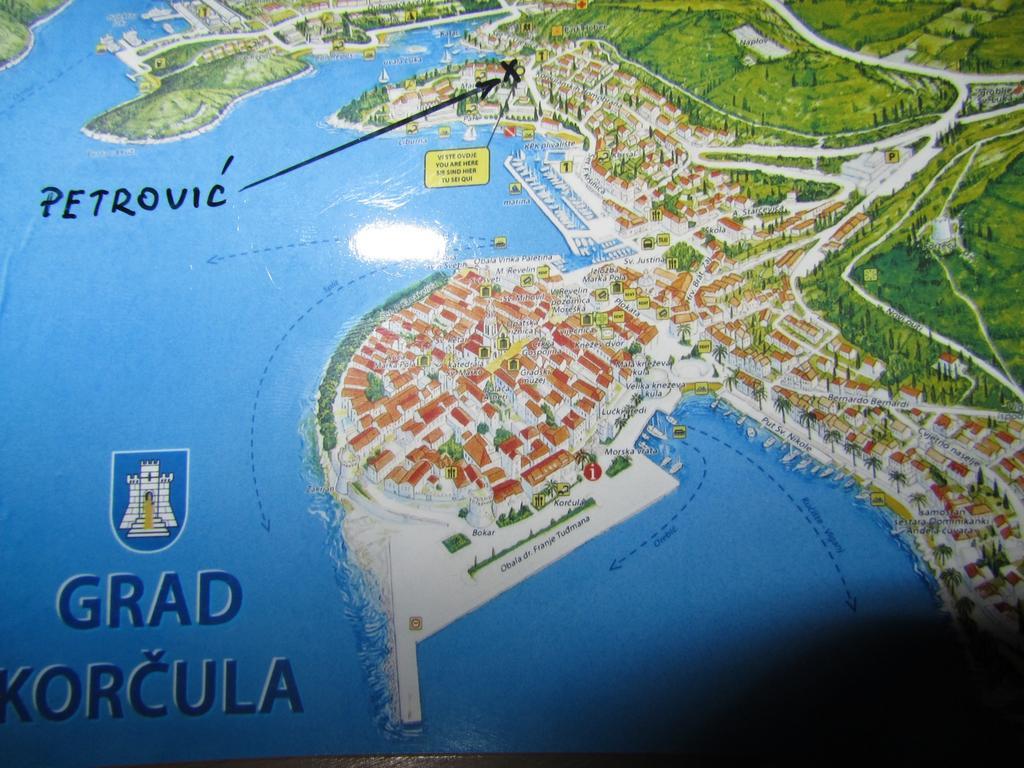 Apartment Petrovic Korčula Dış mekan fotoğraf